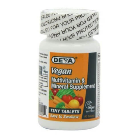 Deva Vegan Multivitamin & Mineral,  90 tablet(s)  Unflavoured 