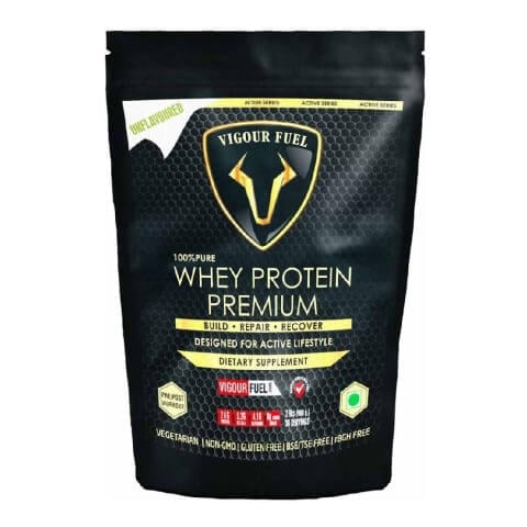 Vigour Fuel 100% Whey Protein Premium, 2 lb Unflavoured Vigour Fuel 100% Whey Protein Premium, 2 lb Unflavoured