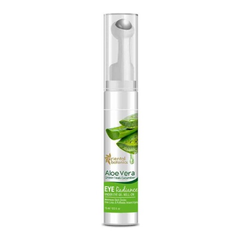 11 - Oriental Botanics Aloe Vera Green Tea & Cucumber Under Eye Gel Roll-On,  15 ml  for All Skin Types 