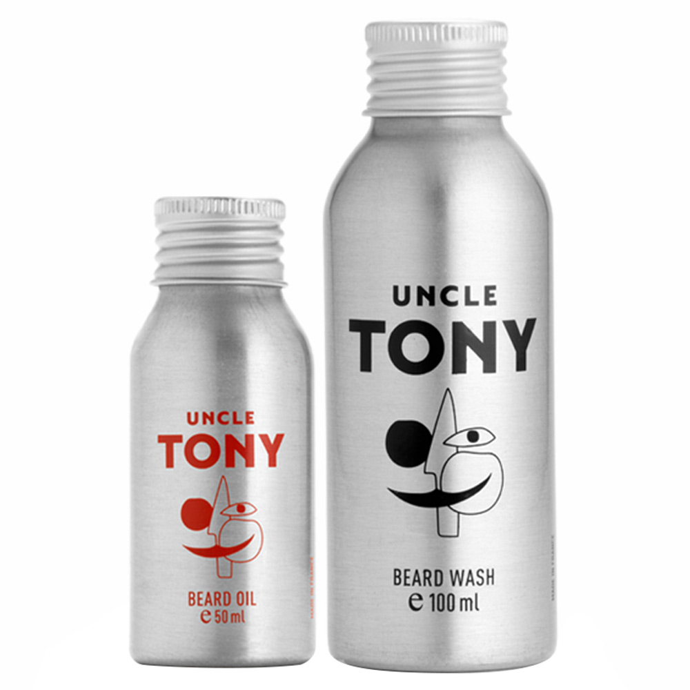 Uncle Tony Beard Essentials Kit (Beard Oil + Wash + Comb),  3 Piece(s)/Pack  for All Types of Beard 