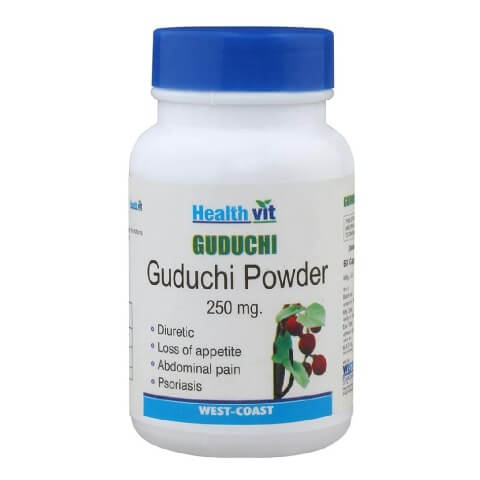 Healthvit Guduchi powder, 60 capsules Healthvit Guduchi powder, 60 capsules