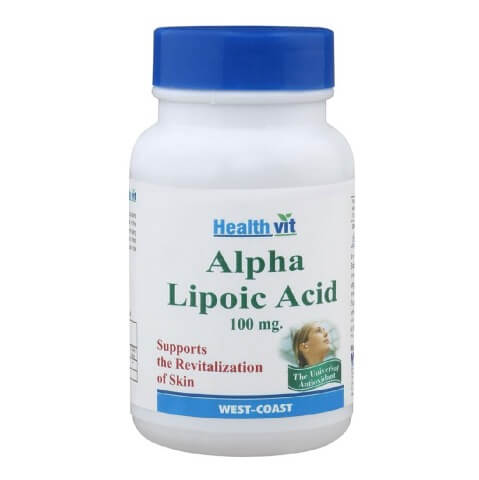 Healthvit Alphs Lipoic Acid (100 mg), 60 tablet(s) Healthvit Alphs Lipoic Acid (100 mg), 60 tablet(s)