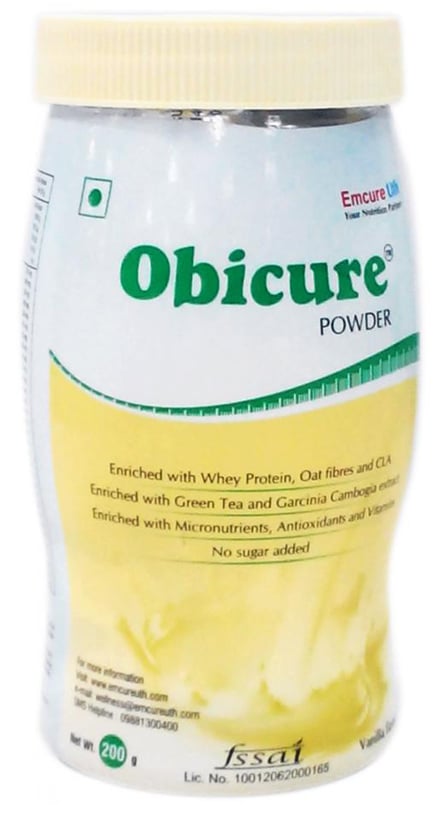 Emcure Uth Obicure Powder,  0.44 lb  Vanilla 