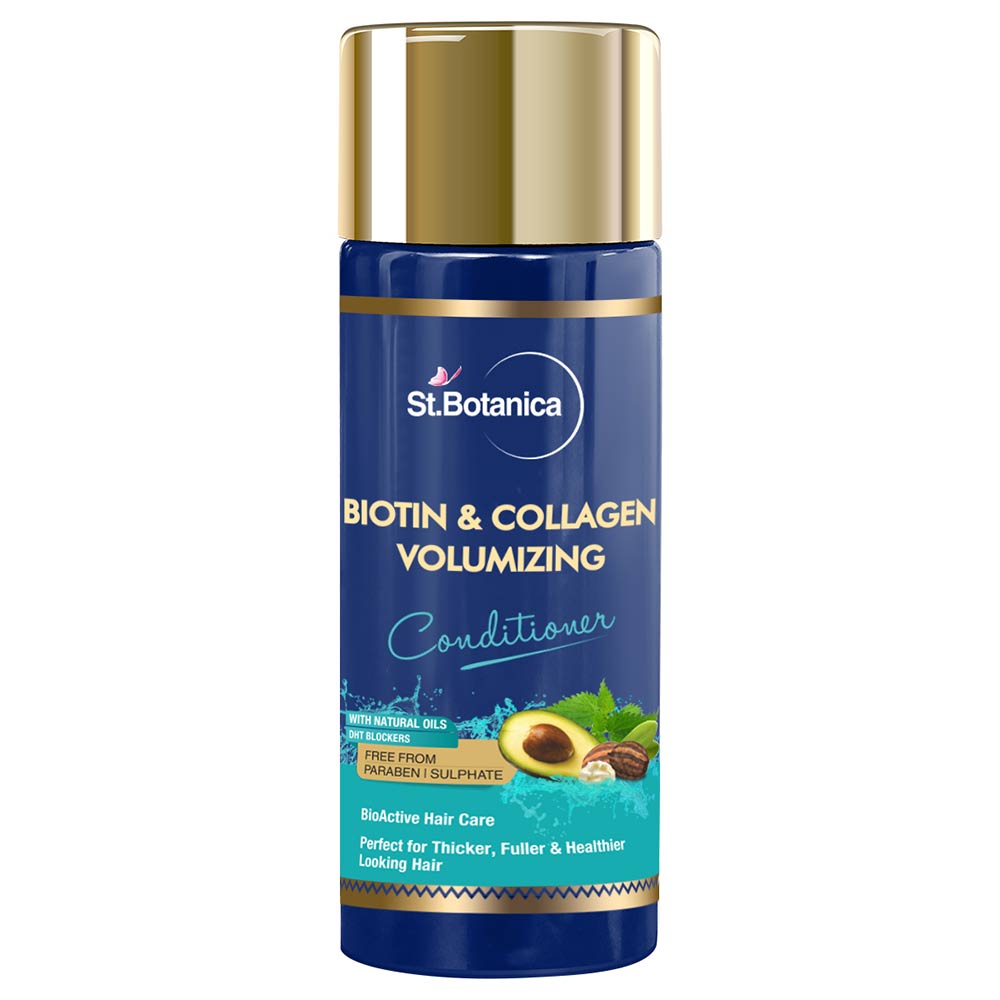 1 - St.Botanica Biotin & Collagen Volumizing Conditioner,  50 ml  with Natural Oil 