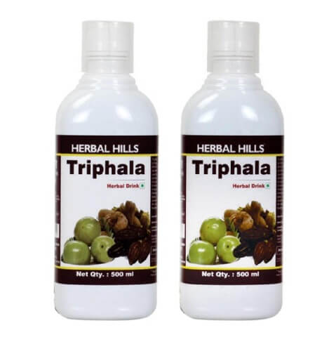 Herbal Hills Triphala Herbal Drink (Combo), Natural 500 ml Herbal Hills Triphala Herbal Drink (Combo), Natural 500 ml