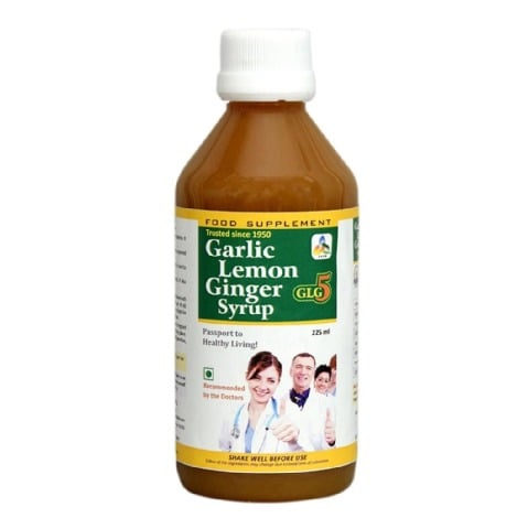 SKSB Garlic Lemon Ginger Syrup,  225 ml 