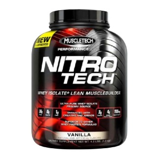 MuscleTech NitroTech Performance Series, 3.97 lb Vanilla Birthday Cake