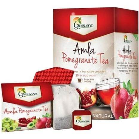 Grenera Amla Tea,  Pomegranate  20 Piece(s)/Pack 
