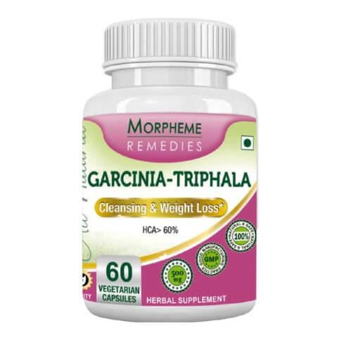 Morpheme Remedies Garcinia-Triphala, 60 capsules Unflavoured Morpheme Remedies Garcinia-Triphala, 60 capsules Unflavoured
