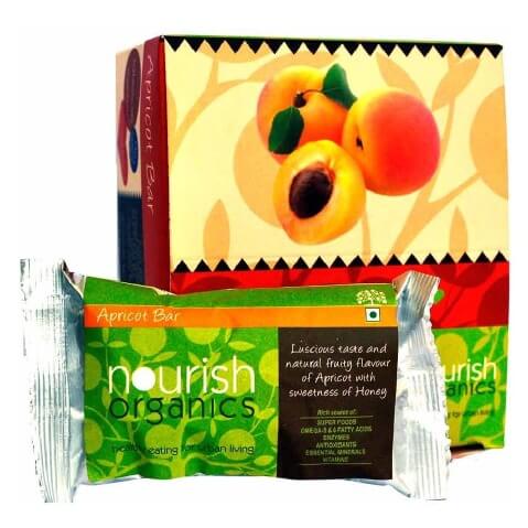 Nourish Organics Apricot Bar, 6 Piece(s)/Pack Apricot Nourish Organics Apricot Bar, 6 Piece(s)/Pack Apricot
