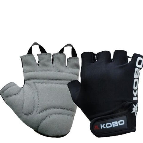 KOBO Weight Lifting Gloves (WTG-05), Black Small KOBO Weight Lifting Gloves (WTG-05), Black Small