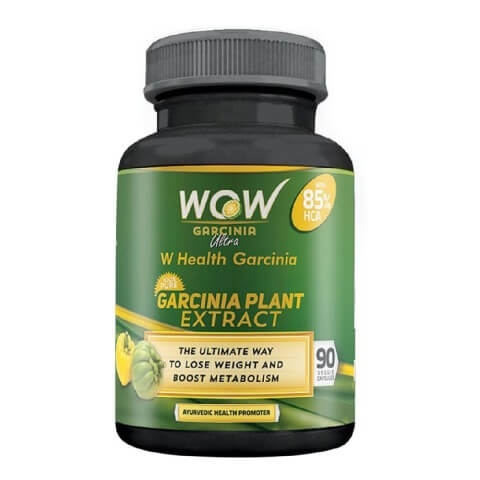 WOW Garcinia Plant Extract 85% HCA,  90 veggie capsule(s) 