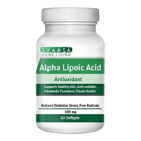 Svaasa Alpha Lipoic Acid, 60 softgels Svaasa Alpha Lipoic Acid, 60 softgels