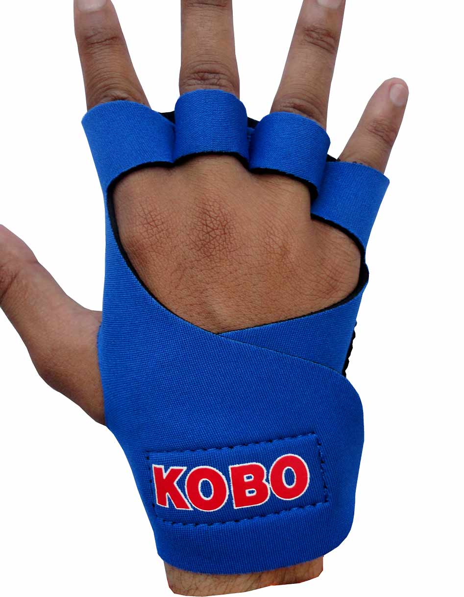 KOBO Neoprene Weight Lifting Gloves (3615),  Blue  Small 