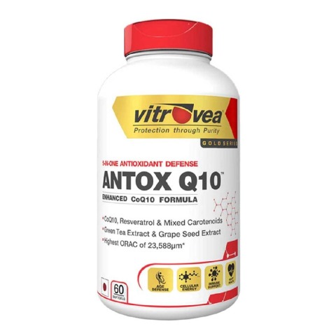 Vitrovea Antox Q10 Gold, 60 softgels