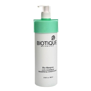 Biotique Bio Margosa Anti Dandruff Shampoo & Conditioner, 800 Ml For All Hair Types