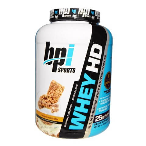 BPI Sports Whey-HD Ultra Premium, 4.5 lb Granola Crunch