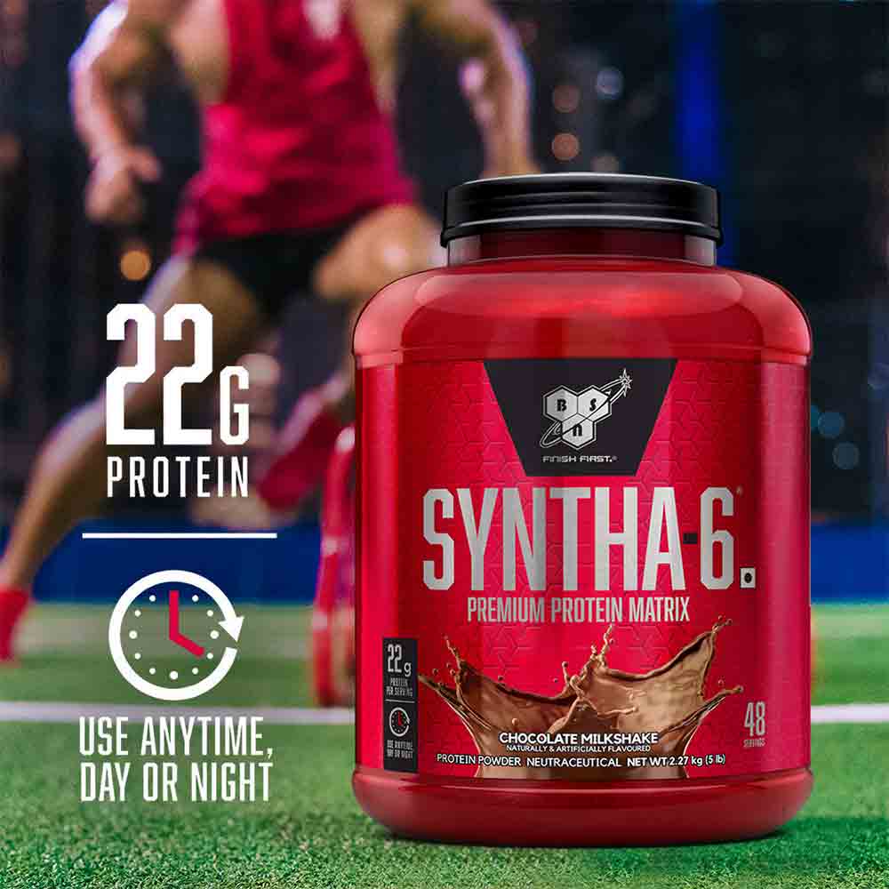 3 - BSN Syntha-6,  5 lb  Strawberry 