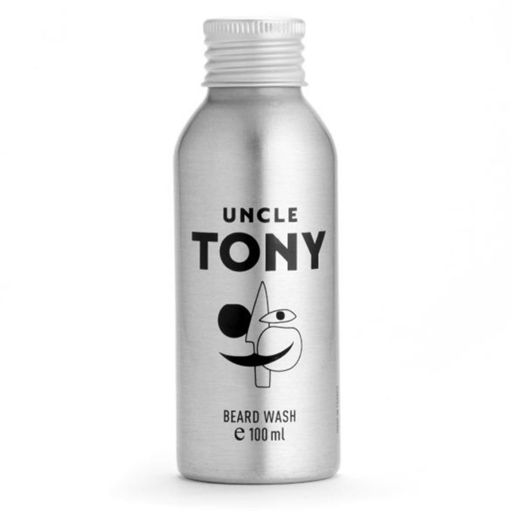 1 - Uncle Tony Beard Wash + Comb Set,  2 Piece(s)/Pack  for All Types of Beard 