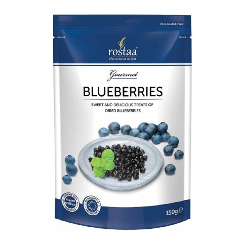 2 - Rostaa Blueberries,  150 g  Unflavoured 
