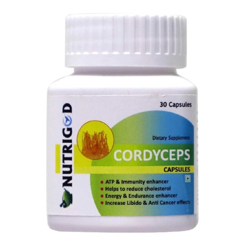 Nutrigod Cordyceps, 30 capsules