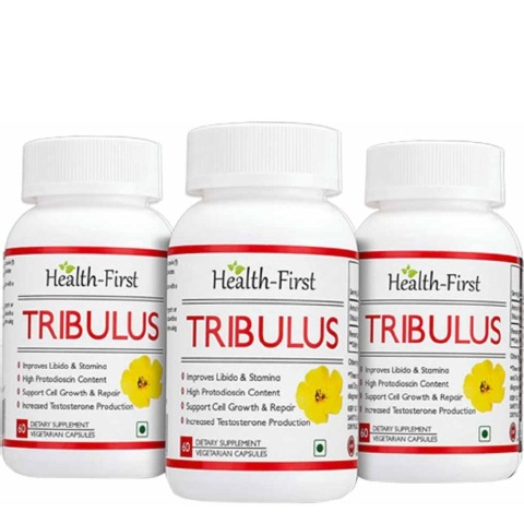 Health first Tribulus - Pack of 3, 60 veggie capsule(s) Health first Tribulus - Pack of 3, 60 veggie capsule(s)