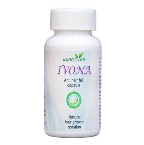 Aarogyam Ivona Anti Hair Fall Capsule, Unflavoured 60 capsules Aarogyam Ivona Anti Hair Fall Capsule, Unflavoured 60 capsules