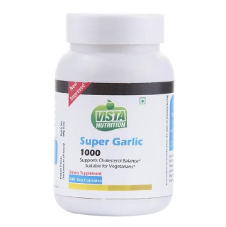 Vista Nutrition Super Garlic 1000, 180 veggie capsule(s)