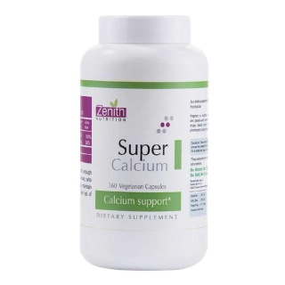 Zenith Nutrition Super Calcium (600mg), Unflavoured 360 capsules