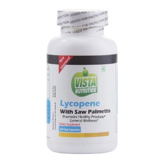 Vista Nutrition Lycopene with Saw Palmetto, 120 capsules
