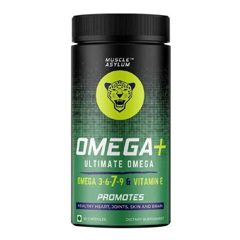 1 - Muscle Asylum Omega Plus, 90 capsules