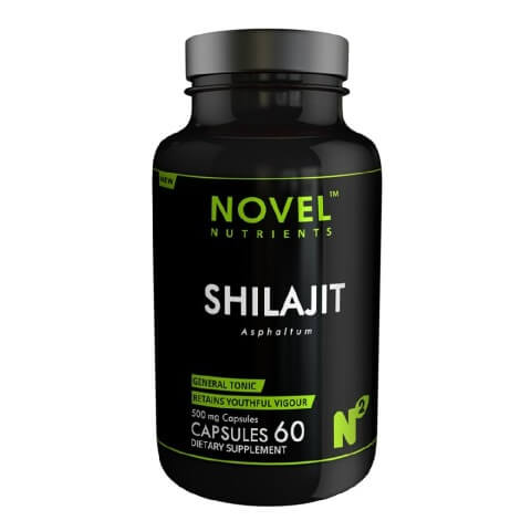 Novel Nutrients Shilajit (500 mg), 60 capsules Novel Nutrients Shilajit (500 mg), 60 capsules
