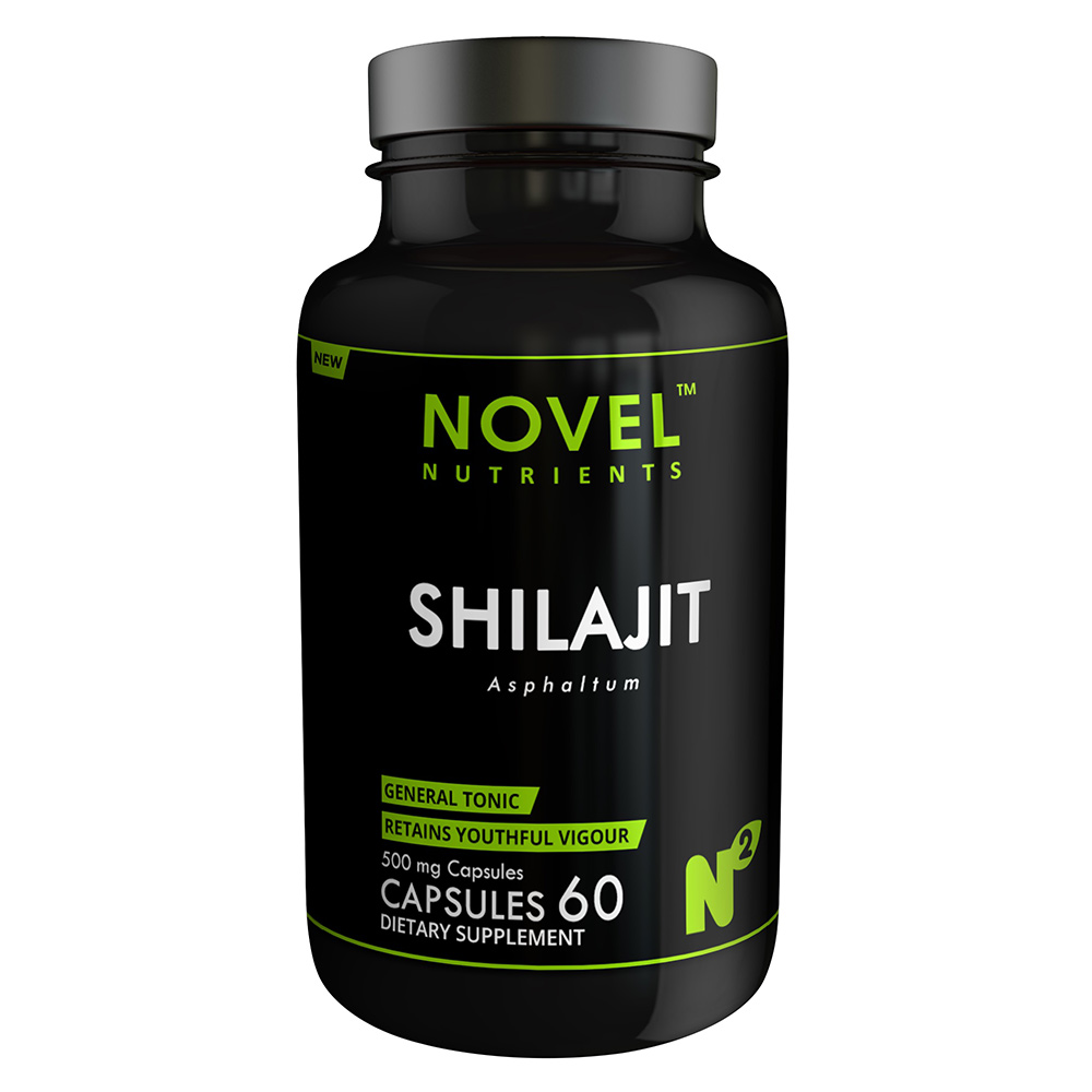 Novel Nutrients Shilajit (500 mg),  60 capsules 