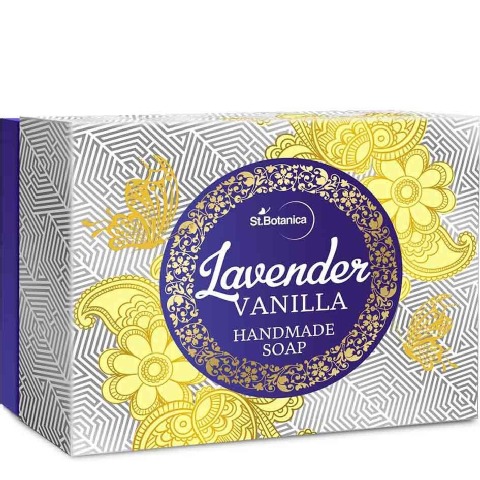 2 - St.Botanica Handmade Luxury Soap,  125 g  Lavender & Vanilla 