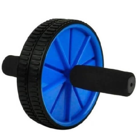KOBO Ab Wheel Exerciser with Mat (AC-1), Black & Blue KOBO Ab Wheel Exerciser with Mat (AC-1), Black & Blue