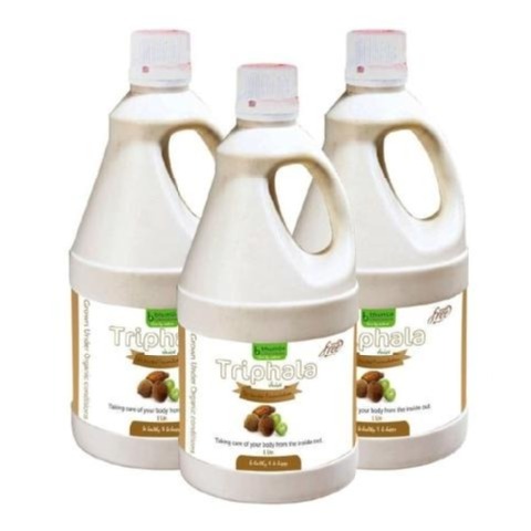 Bhumija Triphala Juice, 1 L - Pack of 3 Bhumija Triphala Juice, 1 L - Pack of 3