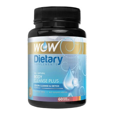 WOW Body Cleanse Plus, 60 veggie capsule(s) Unflavoured WOW Body Cleanse Plus, 60 veggie capsule(s) Unflavoured