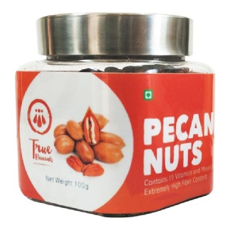 True Elements Pecan Nuts, Natural 100 g