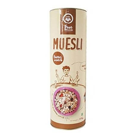 True Elements Butterscotch Muesli, Unflavoured 400 g True Elements Butterscotch Muesli, Unflavoured 400 g