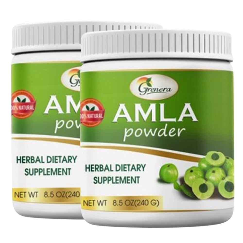 Grenera Amla Powder,  240 g  - Pack of 2