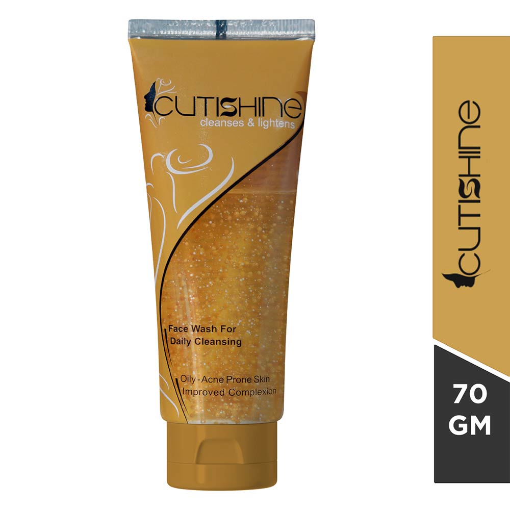 1 - Cutishine Anti Acne Face Wash,  70 g  Cleanses & Lightens 
