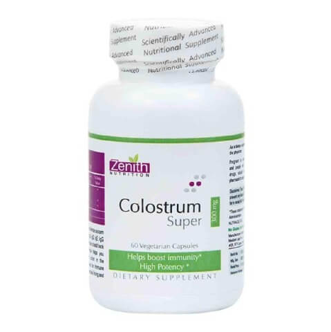 Zenith Nutrition Colostrum Super (300 mg),  60 capsules 