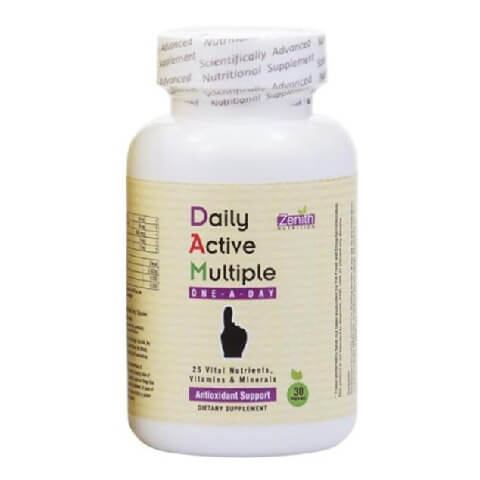 Zenith Nutrition Daily Active Multiple One A Day, Unflavoured 30 capsules Zenith Nutrition Daily Active Multiple One A Day, Unflavoured 30 capsules