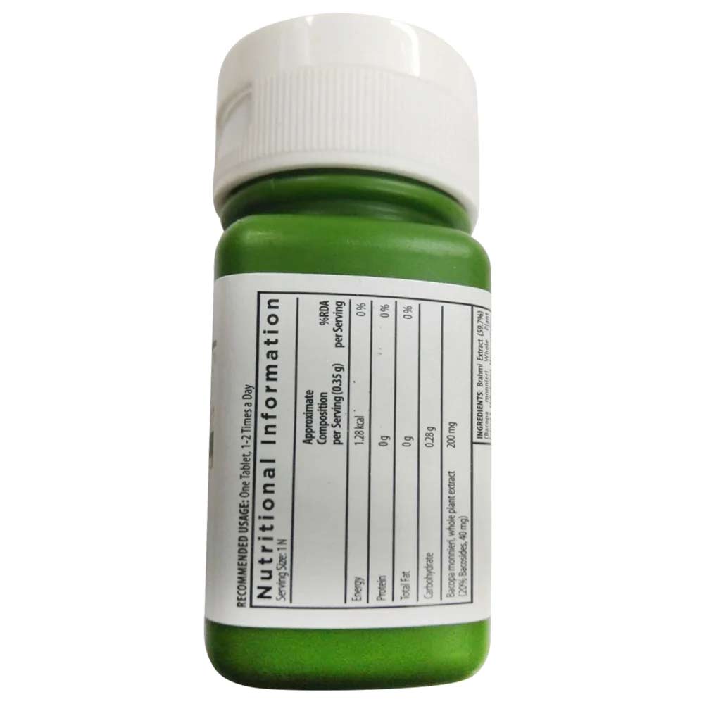 nutritioninfo - Amway Nutrilite Brahmi - Pack of 2,  60 tablet(s) 