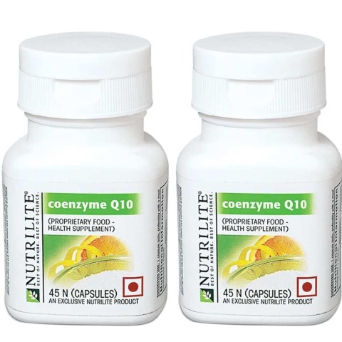 1 - Amway Nutrilite Coenzyme Q10 - Pack of 2, 45 capsules
