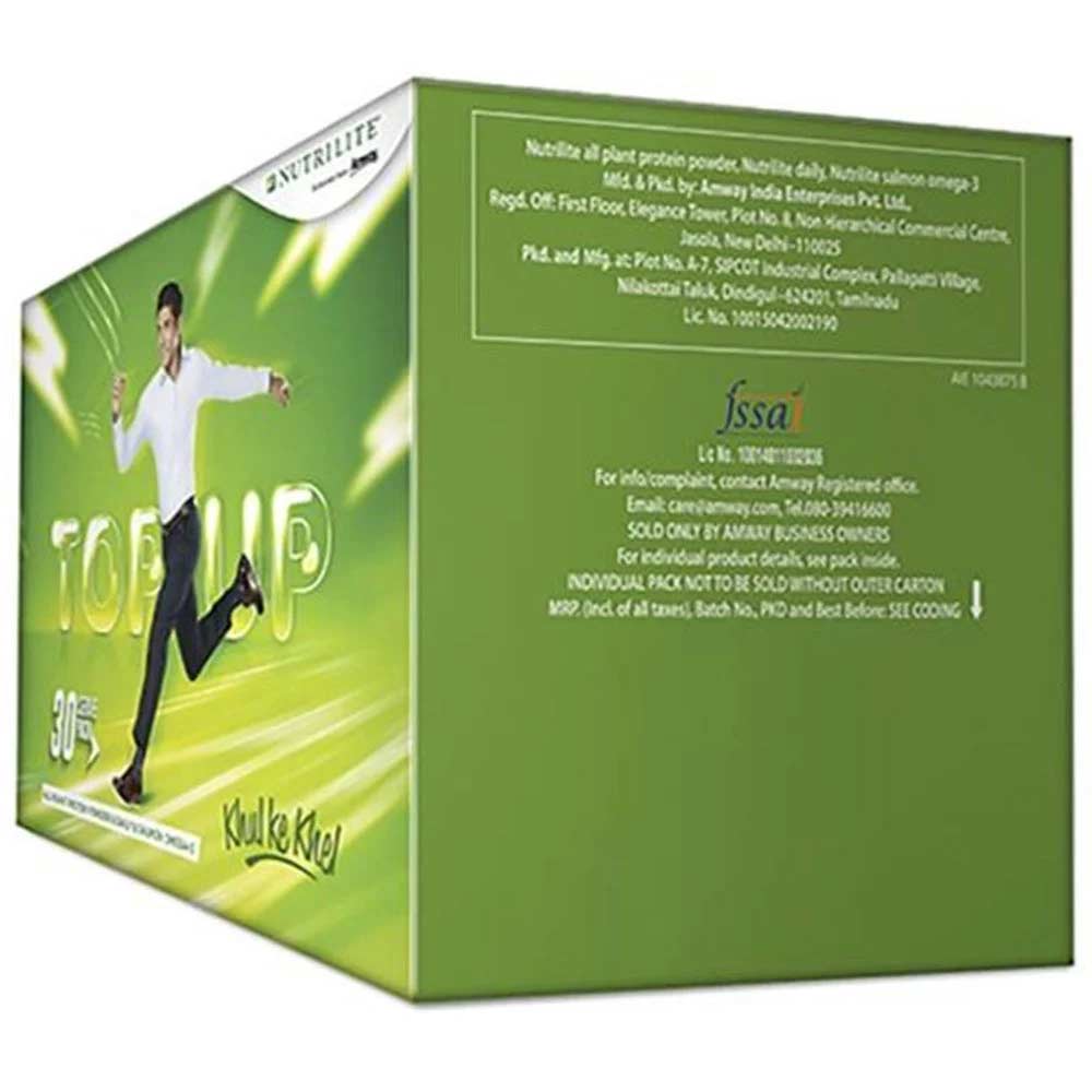 back - Amway Nutrilite Top Up - Pack of 2,  30 sachets/pack  Unflavoured 