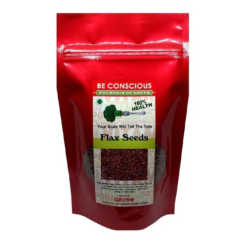 Be Conscious Flax Seeds,  Unflavoured  100 g 