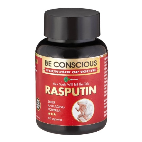 1 - Be Conscious Rasputin (500mg),  60 capsules 
