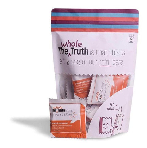 1 - The Whole Truth Mini Protein Bars, 8 bar(s) Peanut Cocoa