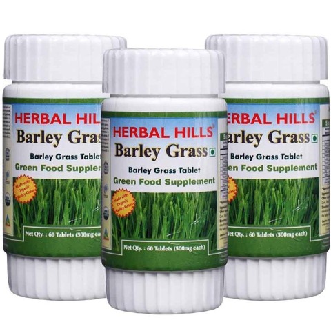 Herbal Hills Barley Grass, 60 tablet(s) - Pack of 3 Herbal Hills Barley Grass, 60 tablet(s) - Pack of 3